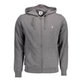 U.S. POLO ASSN. Graues Baumwoll-Sweatshirt für Herren