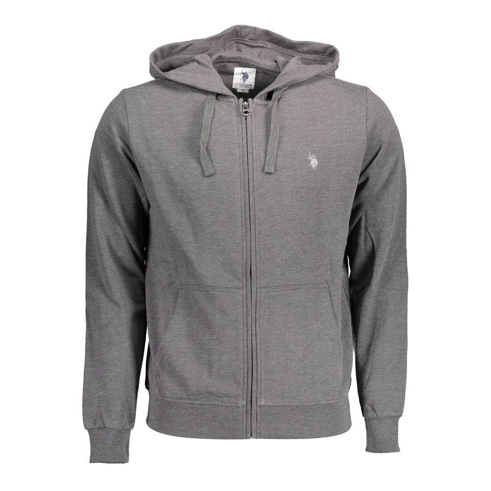 U.S. POLO ASSN. Graues Baumwoll-Sweatshirt für Herren