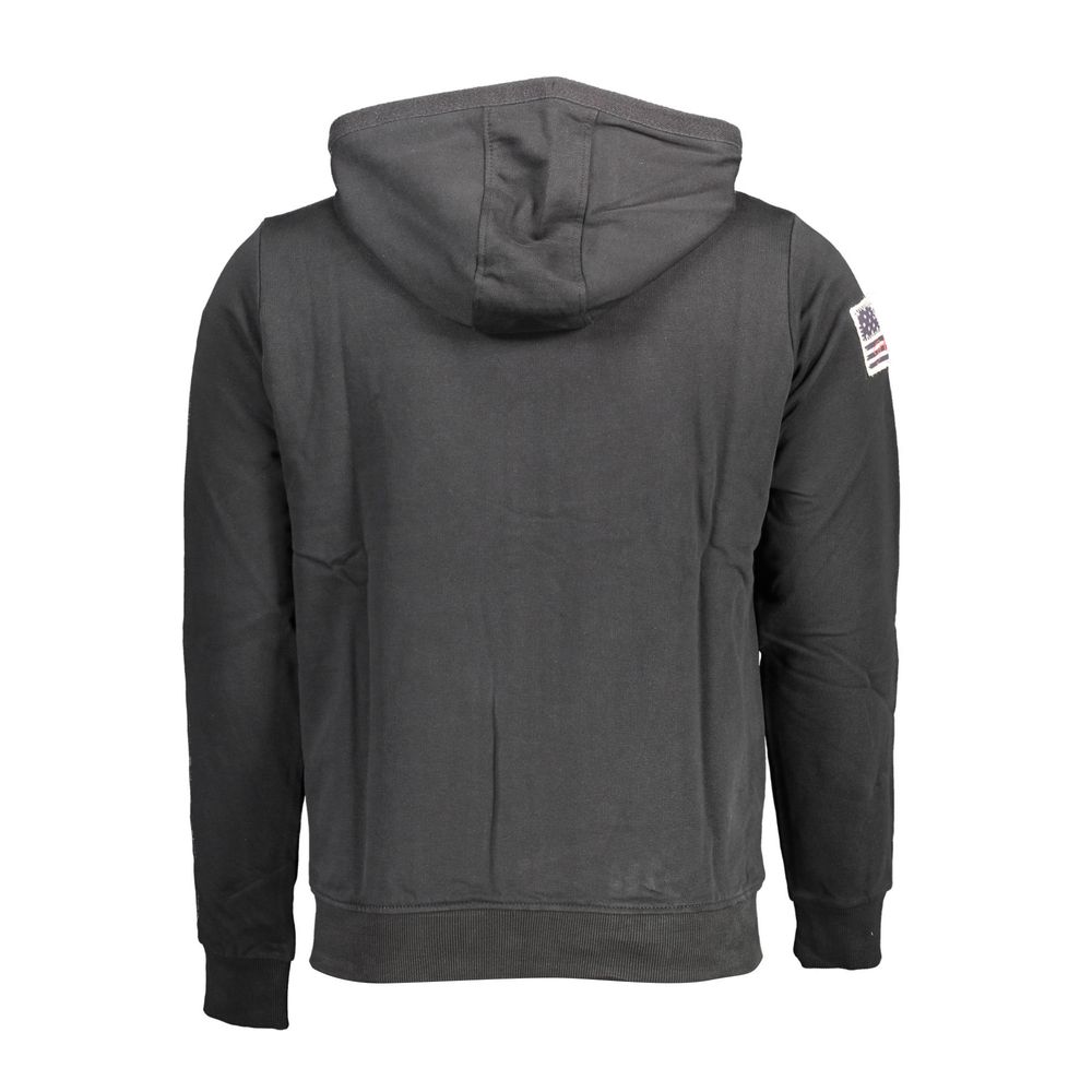 U.S. POLO ASSN. Men's Black Cotton Sweater