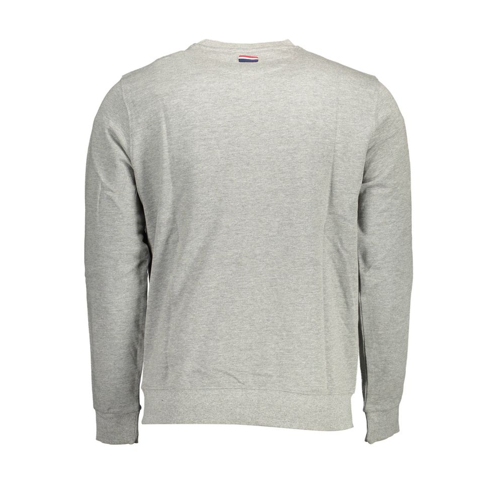 U.S. POLO ASSN. Graues Baumwoll-Sweatshirt für Herren