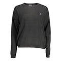 U.S. POLO ASSN. Schwarzer Wollpullover