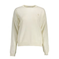 U.S. POLO ASSN. Weißer Wollpullover