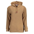U.S. POLO ASSN. Women's Brown Cotton Sweater