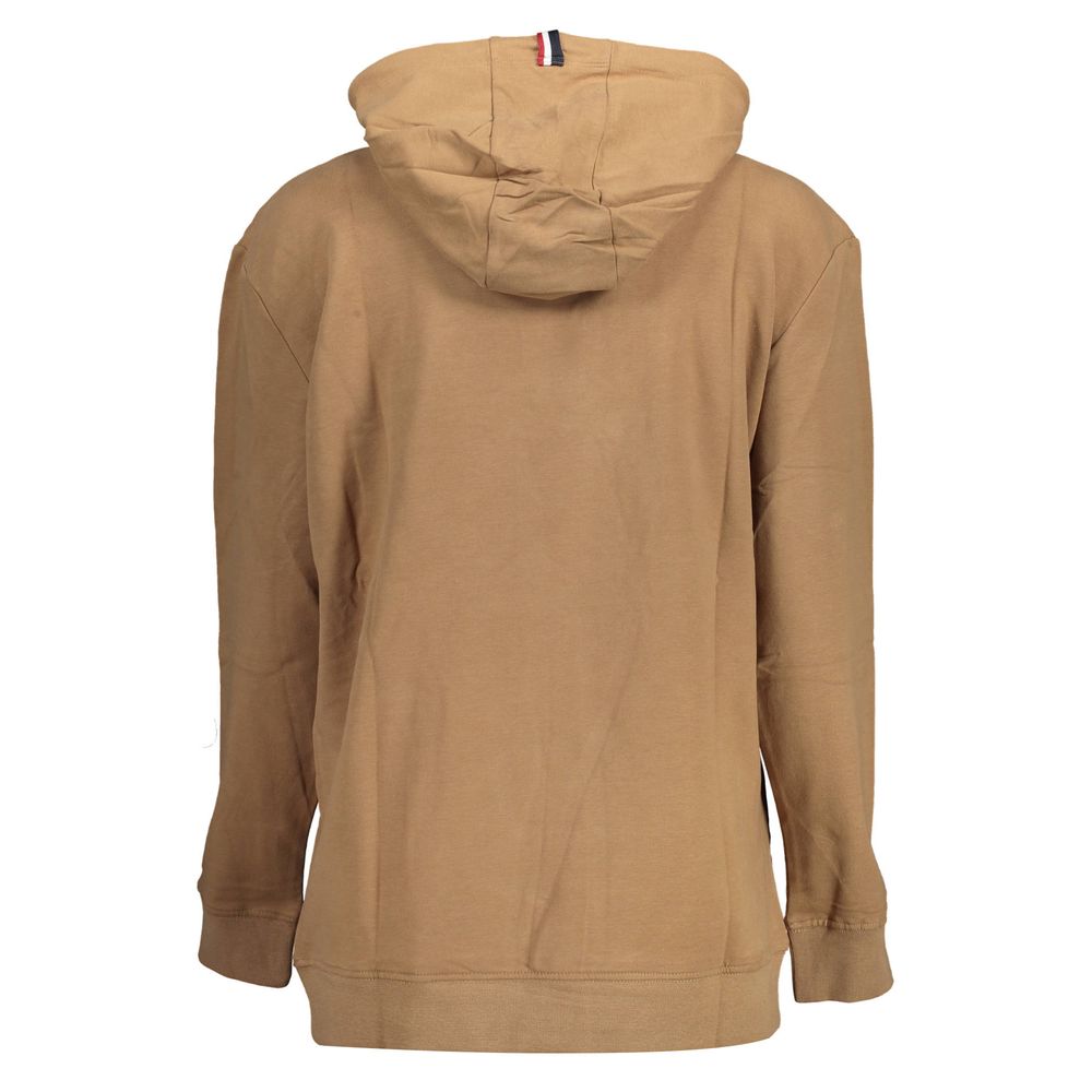 U.S. POLO ASSN. Women's Brown Cotton Sweater