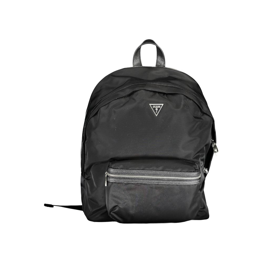 Guess Jeans Schwarzer Polyamid-Rucksack