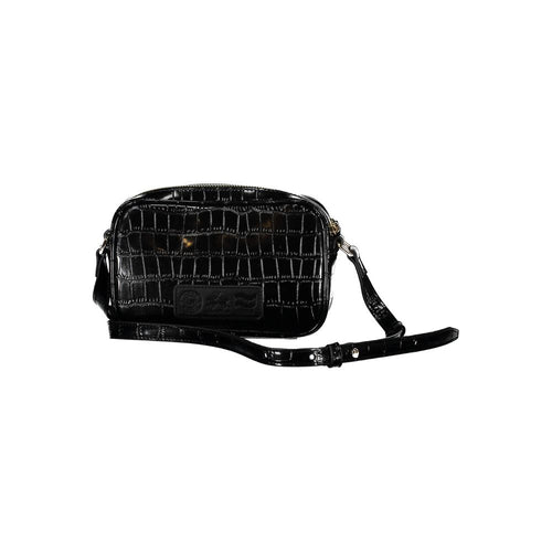 La Martina Schwarze Schultertasche aus Polyurethan für Damen