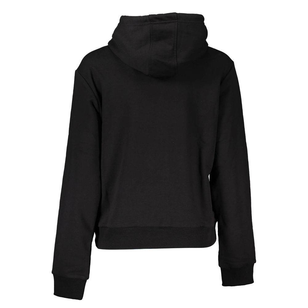 Cavalli Class Schwarzes Baumwoll-Sweatshirt