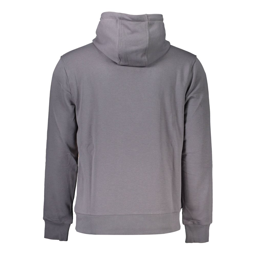 Cavalli Class Grauer Baumwollpullover für Männer