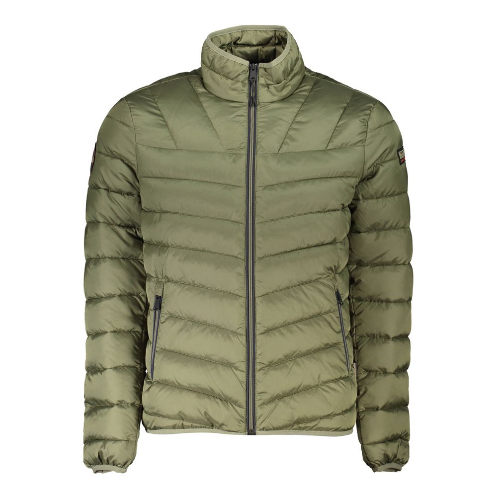 Napapijri Grüne Polyamid Herren Jacke