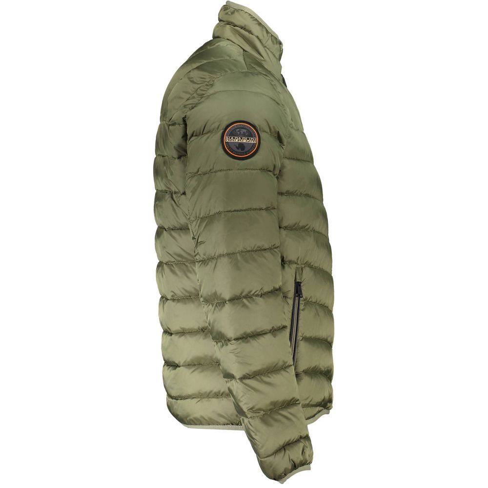 Napapijri Grüne Polyamid Herren Jacke