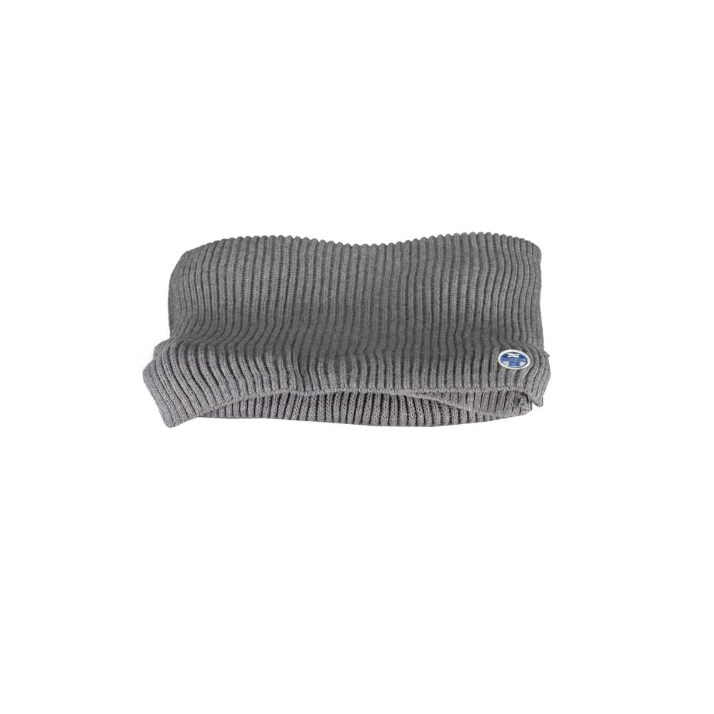 North Sails Grey Cotton Scarf