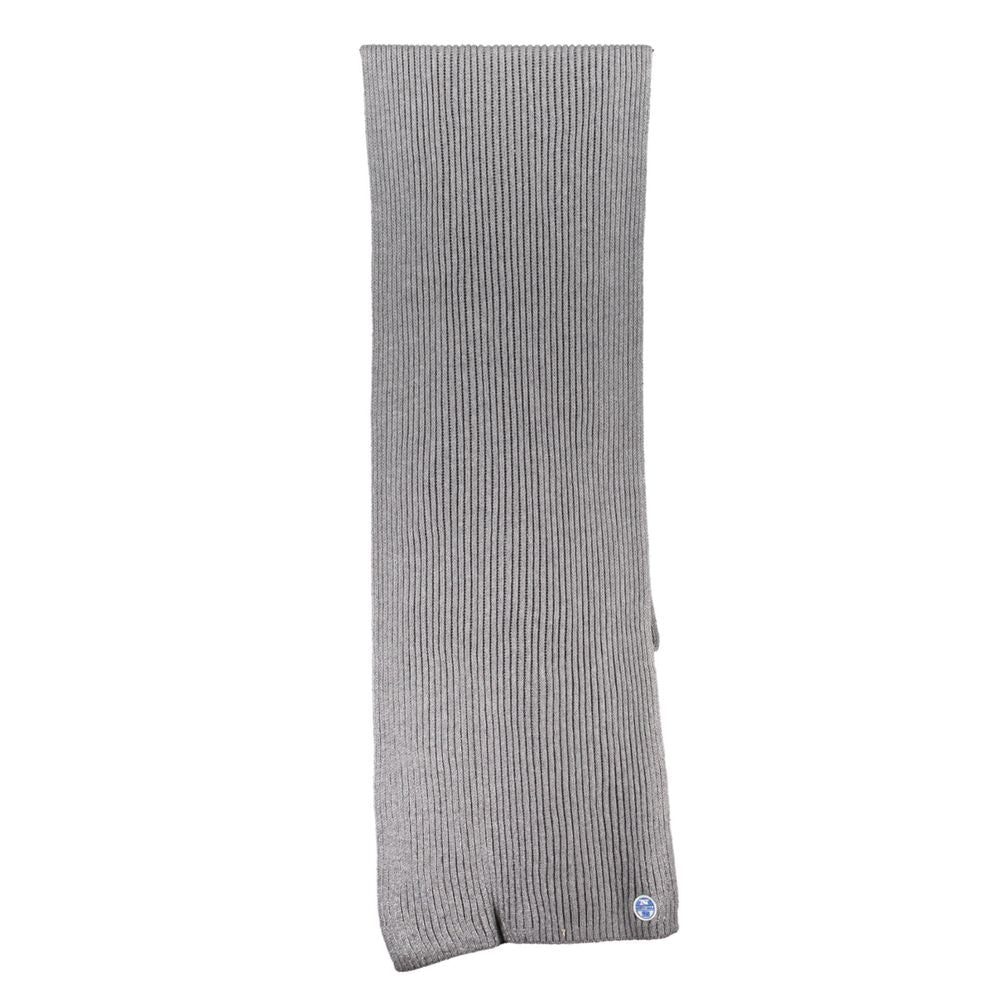 North Sails Grey Cotton Scarf
