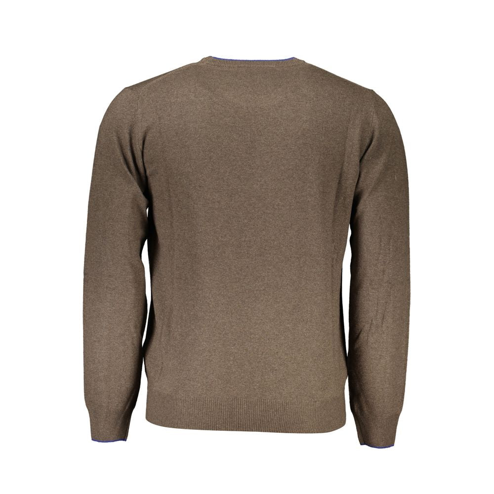 Harmont & Blaine Brauner Stoffpullover