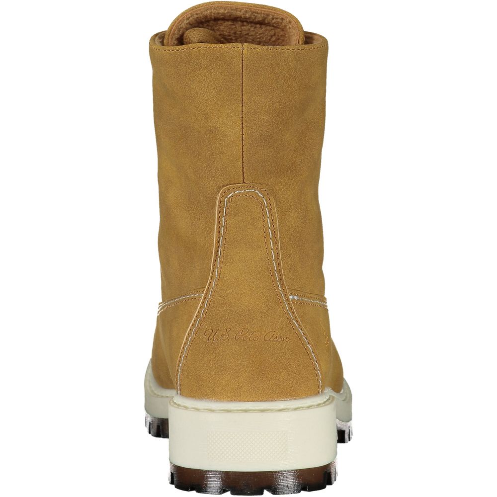 U.S. POLO ASSN. Brauner Polyester Damenstiefel