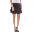 John Galliano Black Silk Skirt