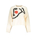 Desigual Weißer Stoffpullover
