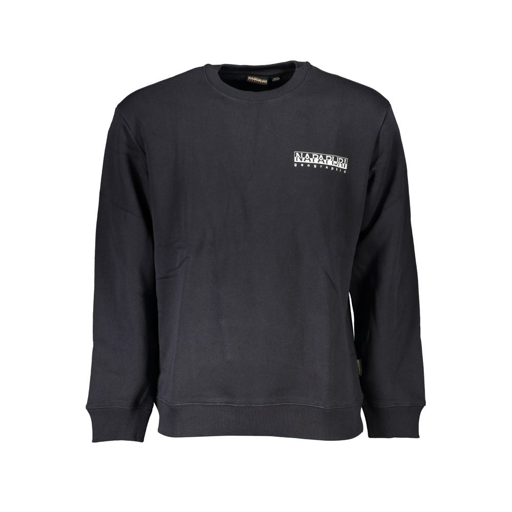 Napapijri Men's Black Cotton Sweater