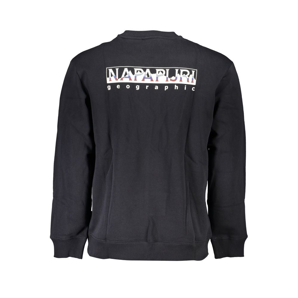 Napapijri Men's Black Cotton Sweater
