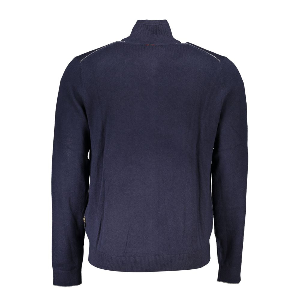 Napapijri Blauer Stoffpullover