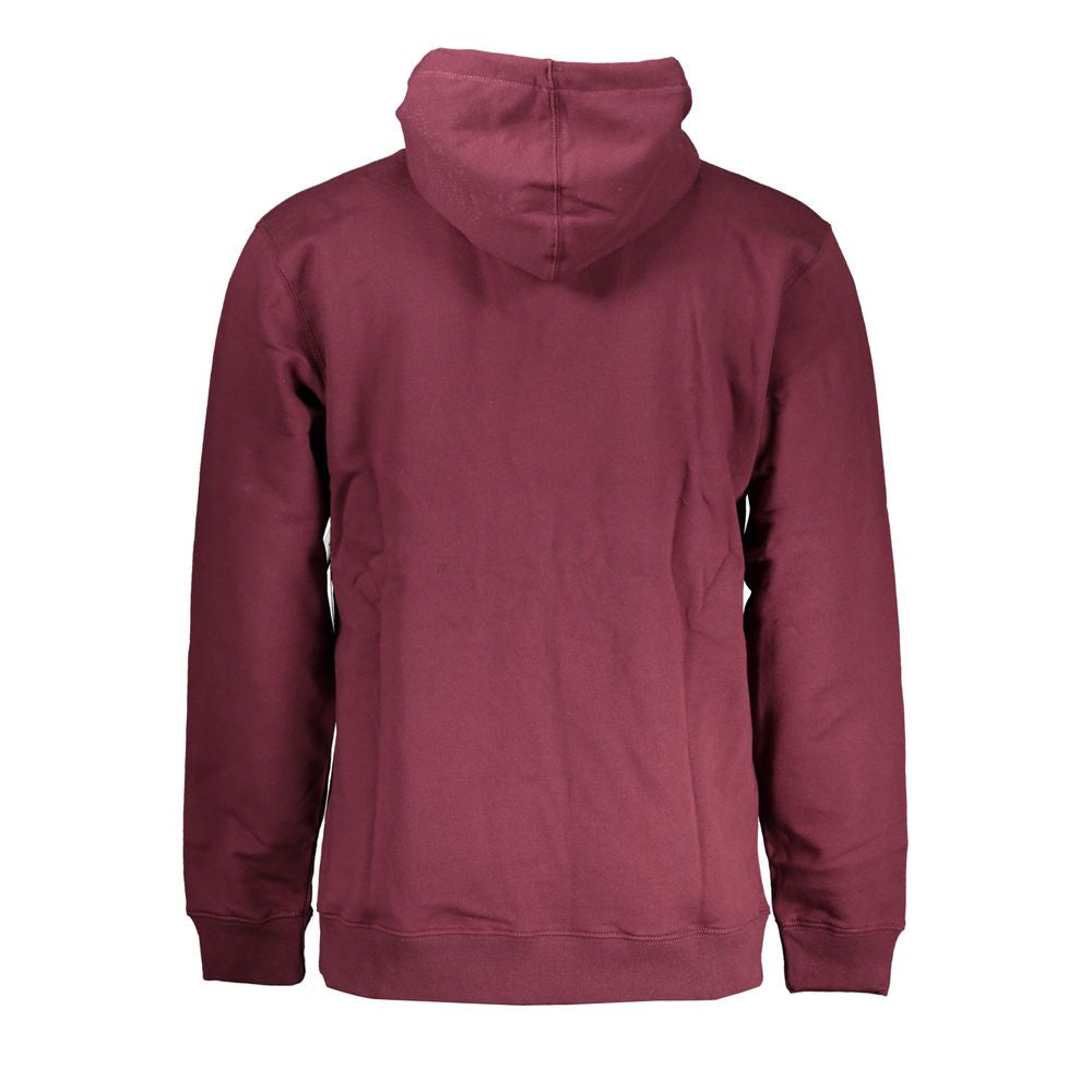 Vans Roter Baumwollpullover für Männer mit Kapuze