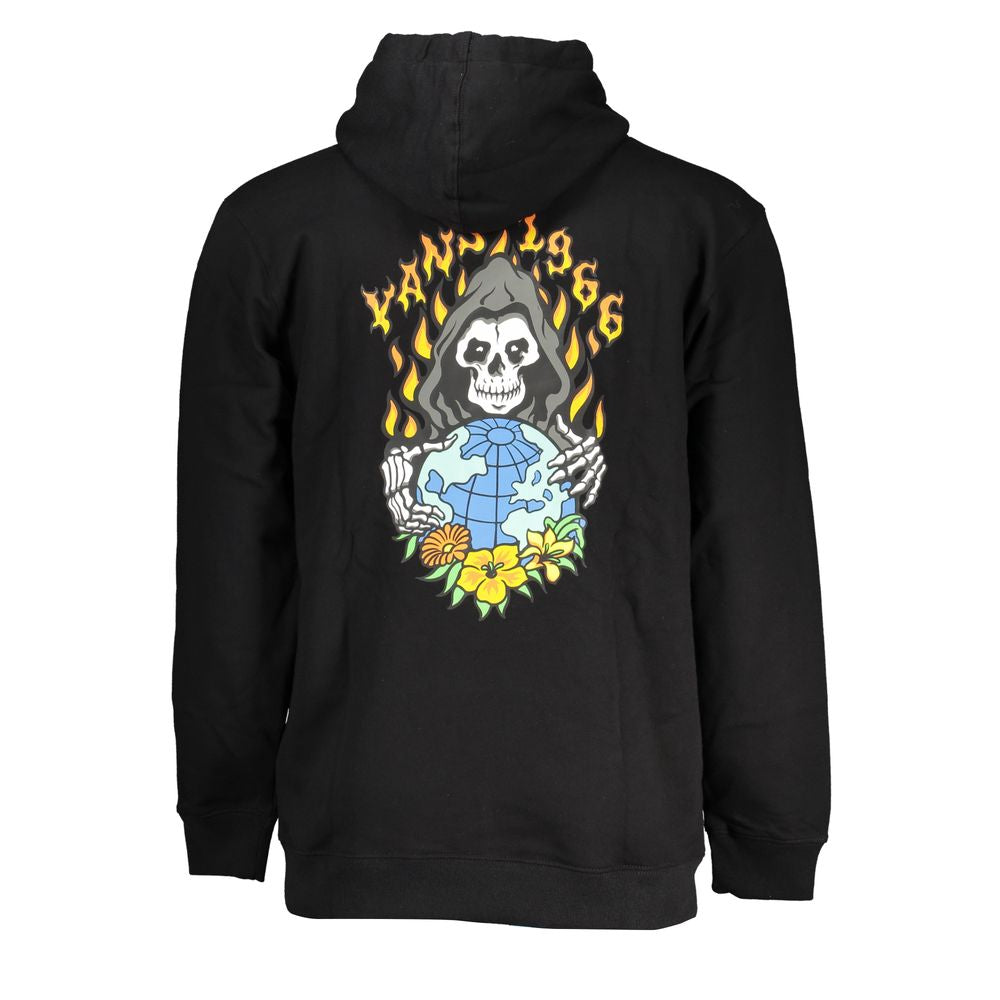 Vans Men's Black Cotton Hoodie