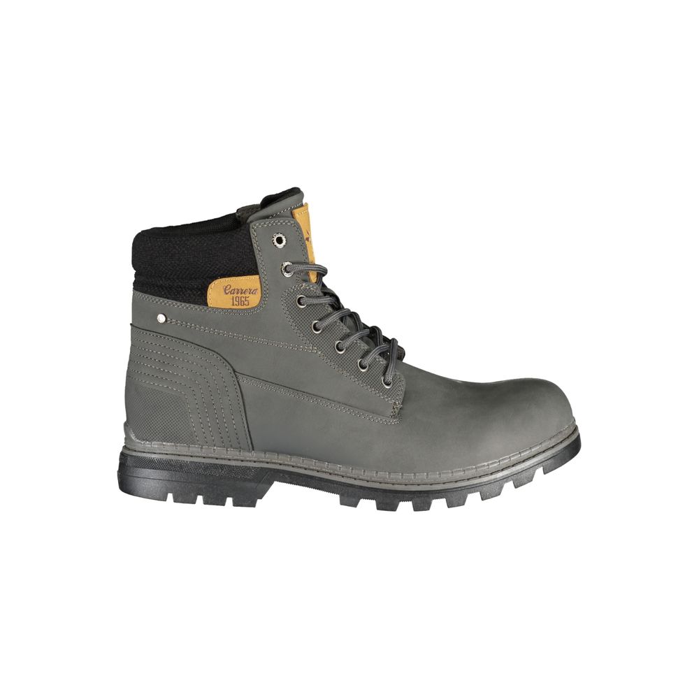 Carrera Grauer Herrenstiefel aus Polyurethan