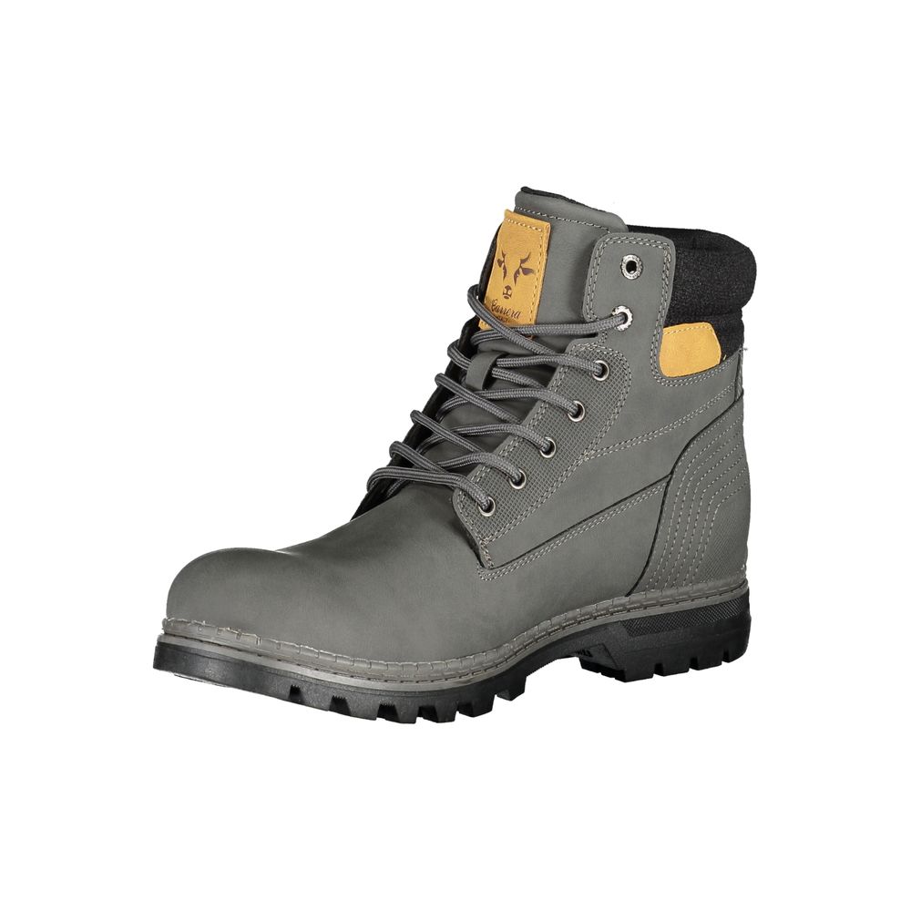 Carrera Grauer Herrenstiefel aus Polyurethan