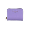 Patrizia Pepe purple polyethylene wallet