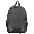 Blue Black Polyester Backpack