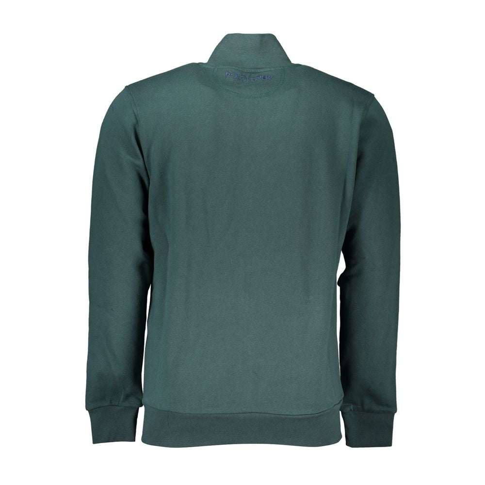 La Martina Verde Baumwoll-Sweatshirt für Herren