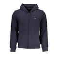 Napapijri Blue Cotton Hoodie for Men