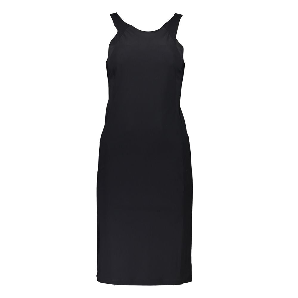 Patrizia Pepe Schwarzes Elastan-Kleid