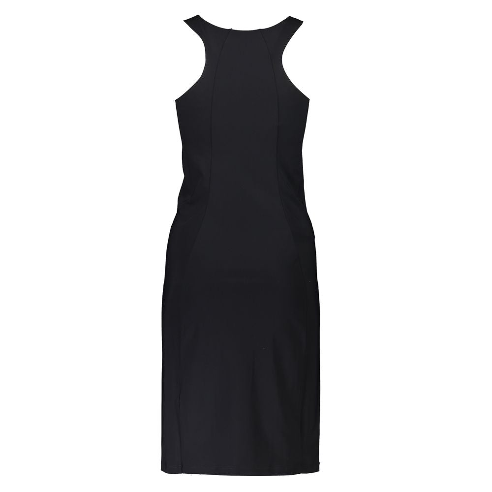 Patrizia Pepe Schwarzes Elastan-Kleid