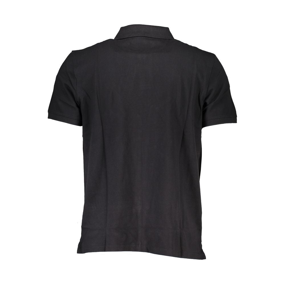 Timberland Schwarzes Herren-Poloshirt aus Baumwolle