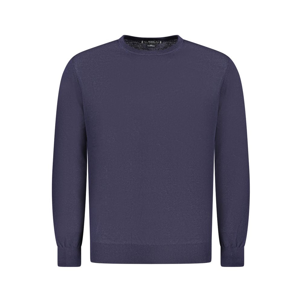 Guess Jeans Blue Wool Jumper