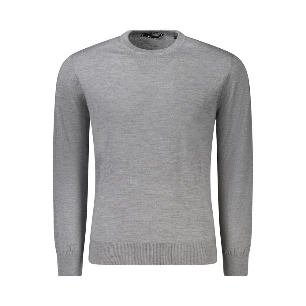 Guess Jeans Grauer Pullover aus Wolle