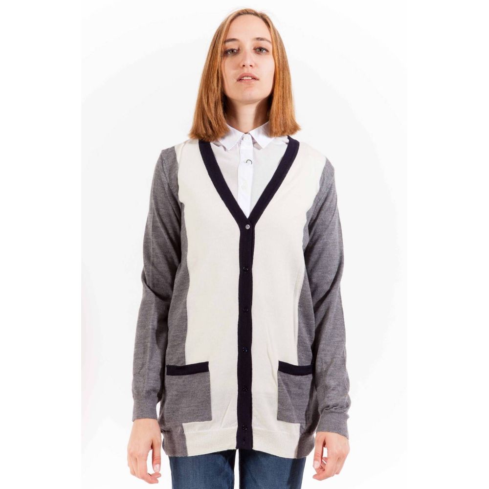 Gant Grauer Pullover aus Wolle