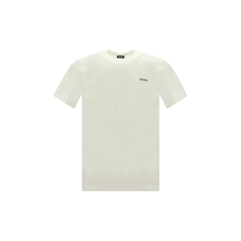 ZEGNA Cotton T-Shirt in White