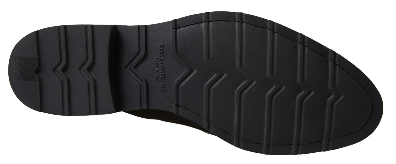 Dolce & Gabbana Black White Leather Shoes for Formal Occasions