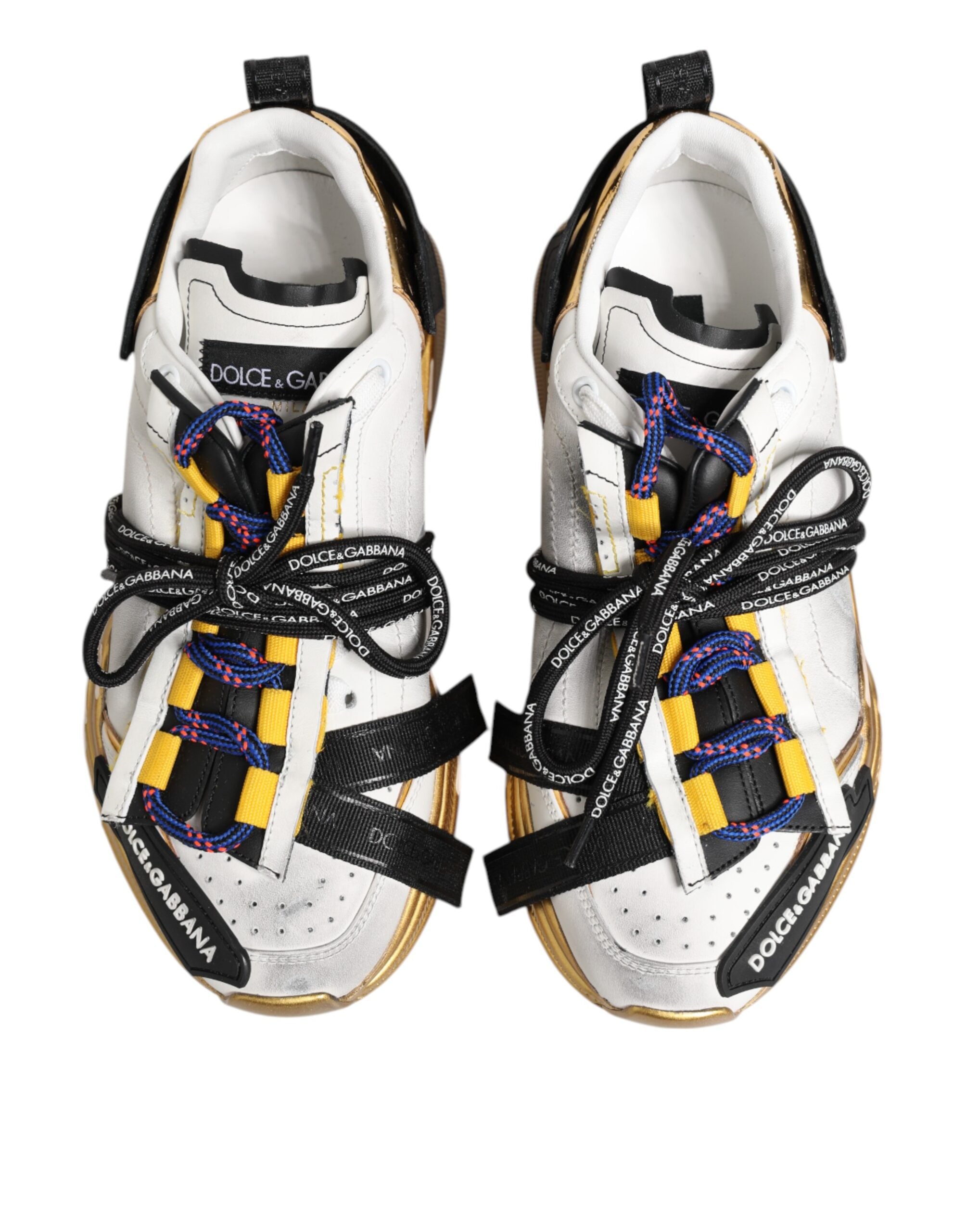 Dolce & Gabbana Multicolor Daymaster Low Top Trainers Shoes