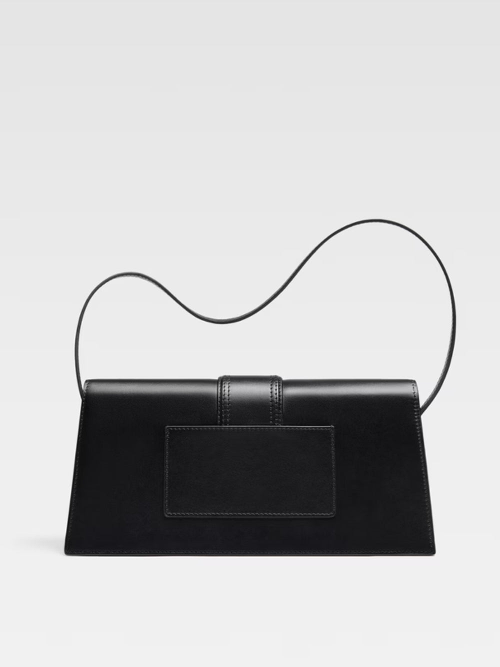 Jacquemus Schwarze Lederhandtasche Le Bambino Long