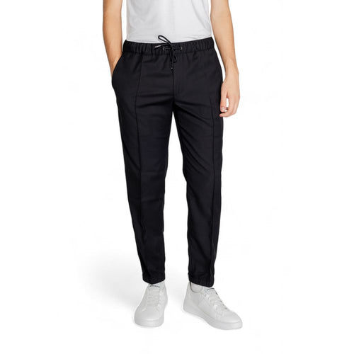 Armani Exchange Schwarze Freizeithose aus Polyester