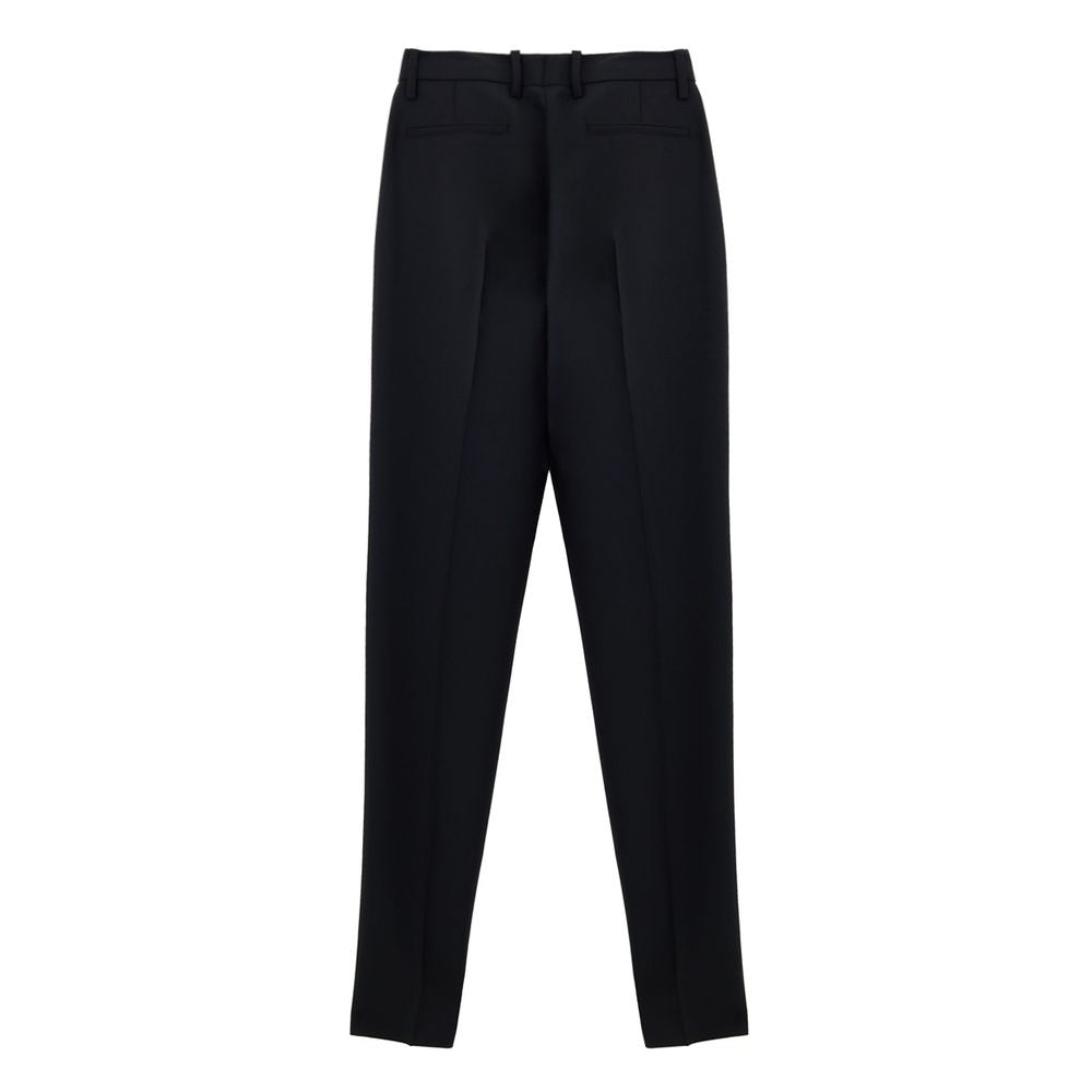 Gucci Schwarze Woll-Hosen für formelle Anlässe