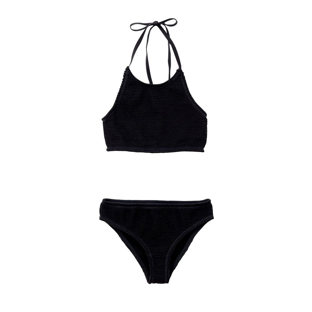 Bottega Veneta black polyamide bikini