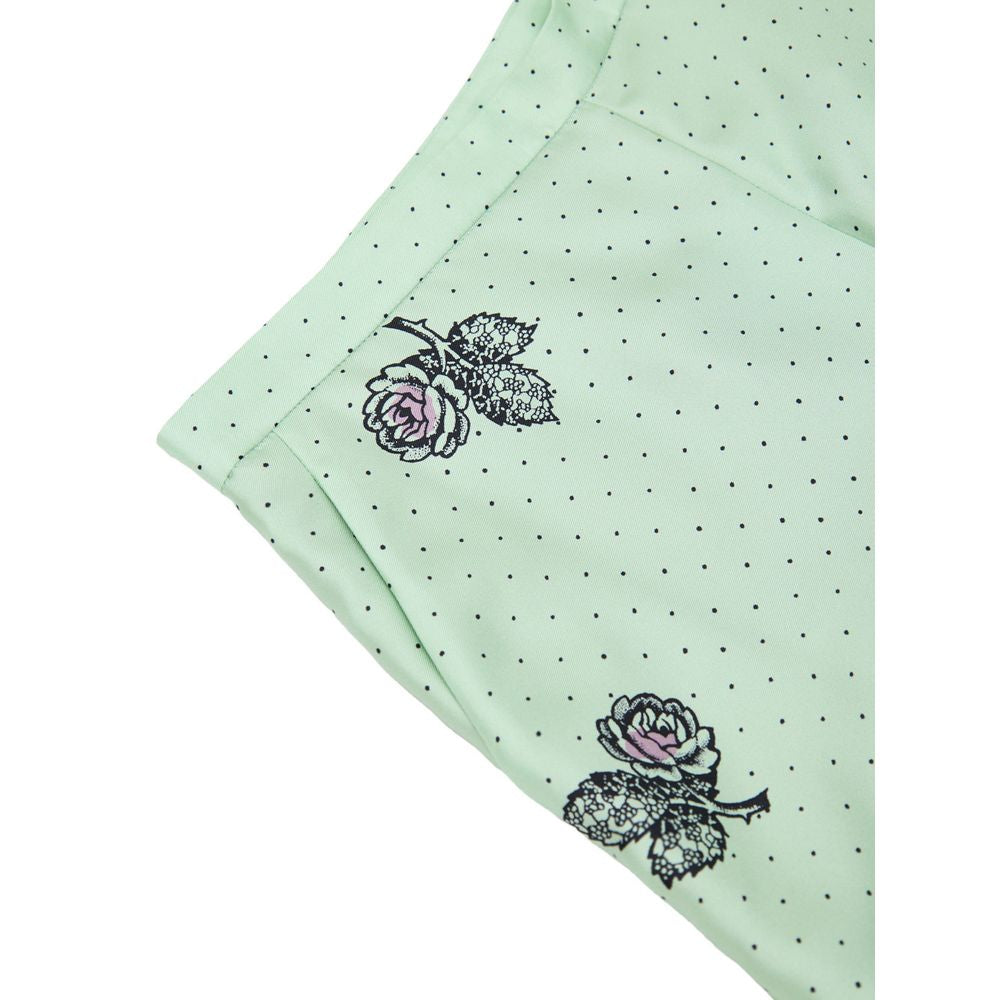 Gucci Green Silk Everyday Trousers