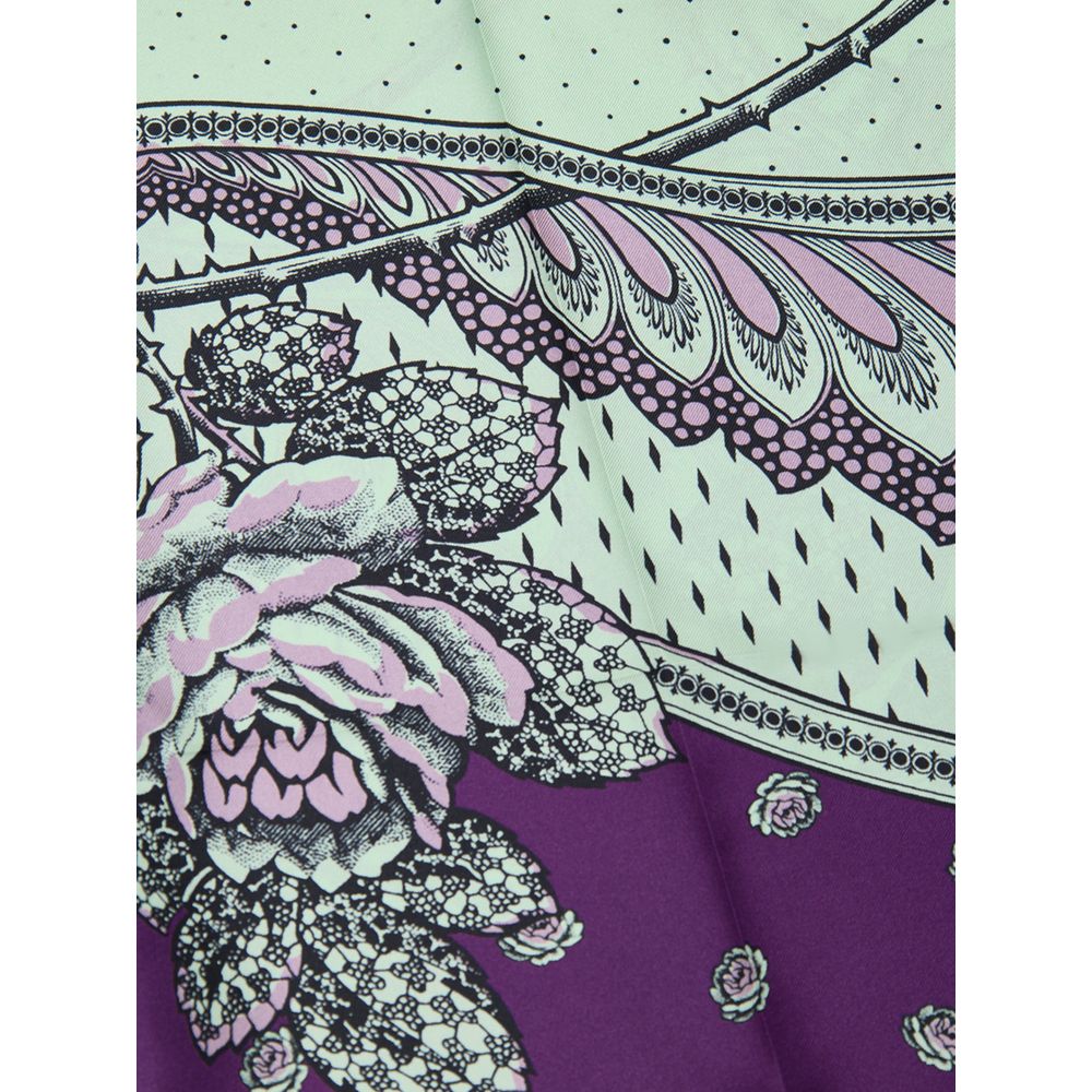 Gucci Green Silk Everyday Trousers