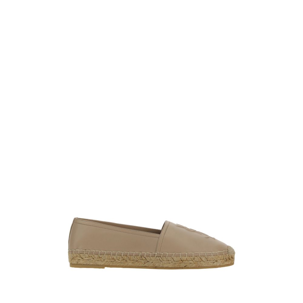 Saint Laurent Brown Lamb Espadrilles Ovis Aries Aries