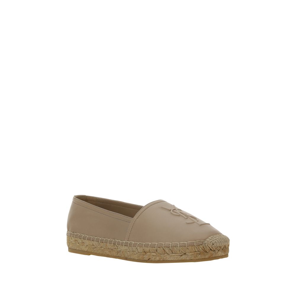 Saint Laurent Brown Lamb Espadrilles Ovis Aries Aries