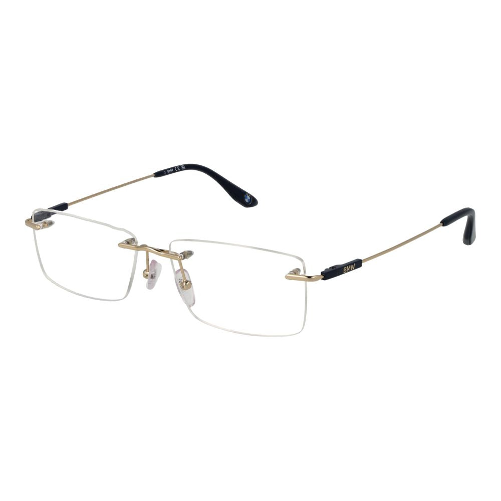 BMW Brille aus Titan mit Gold-Finish (Fassung)