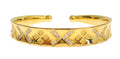 Nialaya CZ Gold Sterling 925 Silber Armspange